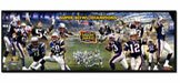 Super Bowl XXXVIII New England Patriots Champions Collage NFL Football Sports Photo 12x36 Photo Collectible 12 in. X 36 in. High Quality Glossy Color Panoramic NFL Football Sports Player Photo Collectable
