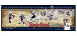 New England Patriots The Road to Super Bowl XXXVIII Collage NFL Football Sports Photo 12x36 Photo Collectible 12 in. X 36 in. High Quality Glossy Color Panoramic NFL Football Sports Player Photo Collectable