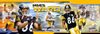 Pittsburgh Steelers Hines Ward Collage NFL Football Sports Photo 12x36 Photo Collectible 12 in. X 36 in. High Quality Glossy Color Panoramic NFL Football Sports Player Photo Collectable - Great for your Home or Office!