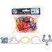 New York Giants Team Logo Rubber Bandz 20 NFL Team Office or Home Rubber Bands, Trade, Logo Bandz, or Wear as Bracelets - This is NOT a Silly Bandz - 5 Shapes - WBNFFANNG