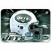 New York Jets NFL Football Team Helmet Logo Welcome Floor Rug or Mat 20 in. X 30 in. w/Urethane Foam Non-Skid Backing - Put this Baby in Any Room - Home, Garage, Basement, or Fishing Cabin - Made in USA - 9852491