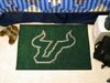 USF University of South Florida Bulls NCAA College Team Logo Starter Welcome Floor Rug or Mat 20 in. X 30 in. w/Non-Skid Backing - Put this Baby in Any Room - Dorm Room, Home, Garage, Basement, or Fishing Cabin NCAA Mat - 540