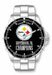 Super Bowl XL Champions Pittsburgh Steelers Coach Series Citizen Quartz Movement Mens Collector Watch Pittsburgh Steelers Super Bowl XL (40) Champions - Metal Case Construction, Stainless Steel Band, Citizen Quartz Movement, Water Resistant to 5 ATM (165 Feet Deep) - Awesome Gift!
