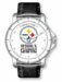 Super Bowl XL Champions Pittsburgh Steelers Player Series Citizen Quartz Movement Mens Watch Pittsburgh Steelers Super Bowl XL (40) Champions - Metal Case Construction, Leather Band, Citizen Quartz Movement, Water Resistant to 3 ATM (99 Feet Deep) - Awesome Gift!