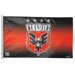 Washington DC United Horizontal Banner Flag 3 ft X 5 ft - MLS Soccer Team Vibrant Colors Hang this Banner Anywhere - Indoor, Outdoor, Garage, Basement Bar, or Tailgate! - Made in the USA - 61889012