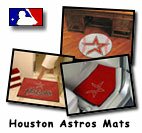 Houston Astros MLB Baseball Mats
