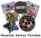 Houston Astros MLB Baseball Patches