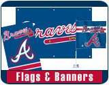 Atlanta Braves MLB Baseball Logo Flags & Banners