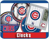 Chicago Cubs MLB Baseball Logo Clocks