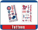 Chicago Cubs MLB Baseball Game Day Tattoos