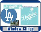 Los Angeles Dodgers MLB Baseball Window Clings