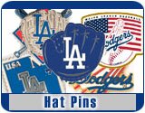 Los Angeles Dodgers MLB Baseball Hat Pins