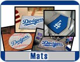 Los Angeles Dodgers MLB Baseball Mats