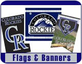 Colorado Rockies MLB Baseball Flags & Banners