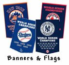 MLB Baseball World Series Flags and Banners Collectibles