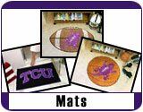 TCU Texas Christian University Floor Mats