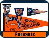 Chicago Bears NFL Team Logo Collector Pennants