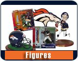 List All Denver Broncos NFL Football Figurines and Player Figures