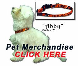 Cleveland Browns Pet Merchandise