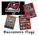 List All Tampa Bay Buccaneers NFL Footall Flags and Banners