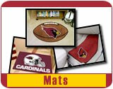 List All Arizona Cardinals NFL Football Rugs and Mats
