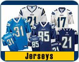 San Diego Chargers NFL Football Reebok Player Jerseys
