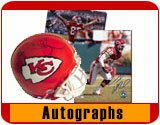 Kansas City Chiefs NFL Football Player Autographs