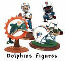 Miami Dolphins NFL Football Figurines and Player Figures