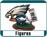 Philadelphia Eagles NFL Football Player Figures and Figurine Collectibles