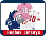 New York Giants NFL Player Reebok Jerseys