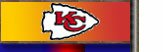 Kansas City Chiefs NFL Football Licensed Merchandise & Collectables