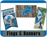 Detroit Lions Flags & Banners