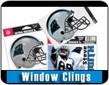 Carolina Panthers Window Clings and Ultra Decals