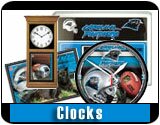 Carolina Panthers Clocks