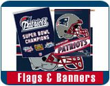 New England Patriots NFL Football Flags and Banners