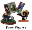 St. Louis Rams NFL Football Player Figures