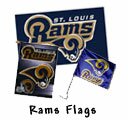 St. Louis Rams NFL Football Flags and Banners