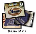 St. Louis Rams NFL Football Floor Rugs and Mats