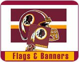 Washington Redskins NFL Football Team Flags & Banners