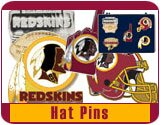 Washington Redskins Team Logo Hat Pins