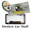 List All Pittsburgh Steelers NFL Football Automotive and Car Merchandise