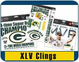 Green Bay Packers XLV Window Clings & Ultra Decals