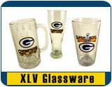 Green Bay Packers Super Bowl XLV Glassware