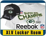 Green Bay Packers Super Bowl XLV Official Locker Room Merchandise