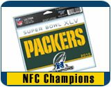 Green Bay Packers NFC Conference Champs Merchandise