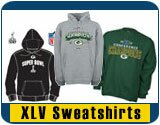 Green Bay Packers Super Bowl XLV Sweatshirts