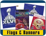 Super Bowl XLVII Flags & Banners