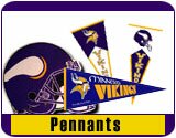 Minnesota Vikings NFL Football Penannts and Collectibles