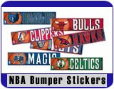 NBA Basketball Car Bumper Stickers