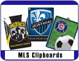 MLS Soccer Logo Clipboards